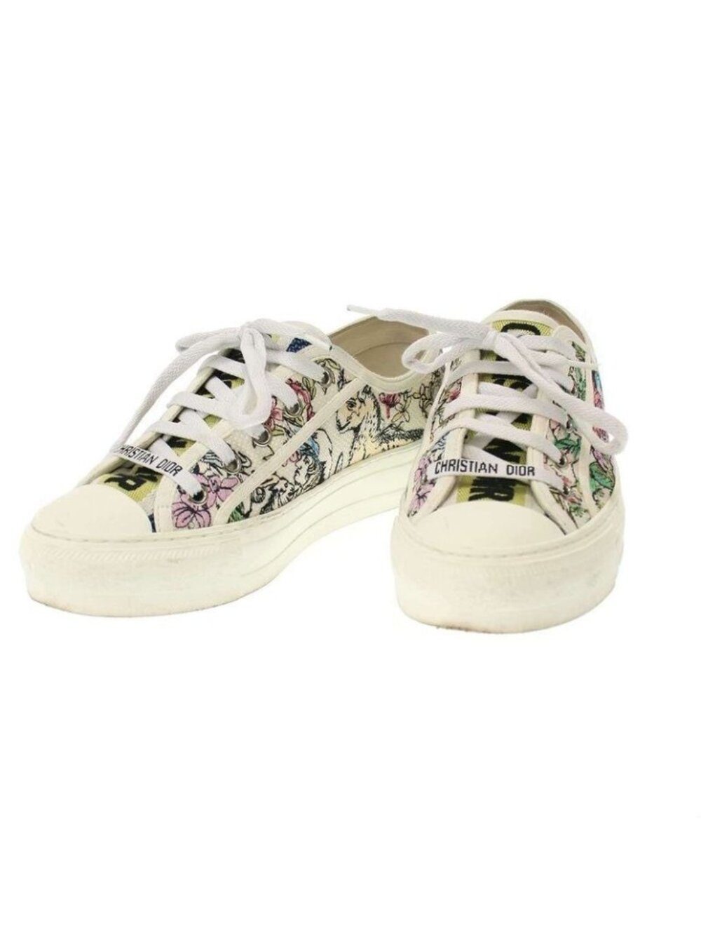 Christian Dior Walkn Walkin' Embroidered Low Cut Sneakers Dc0222